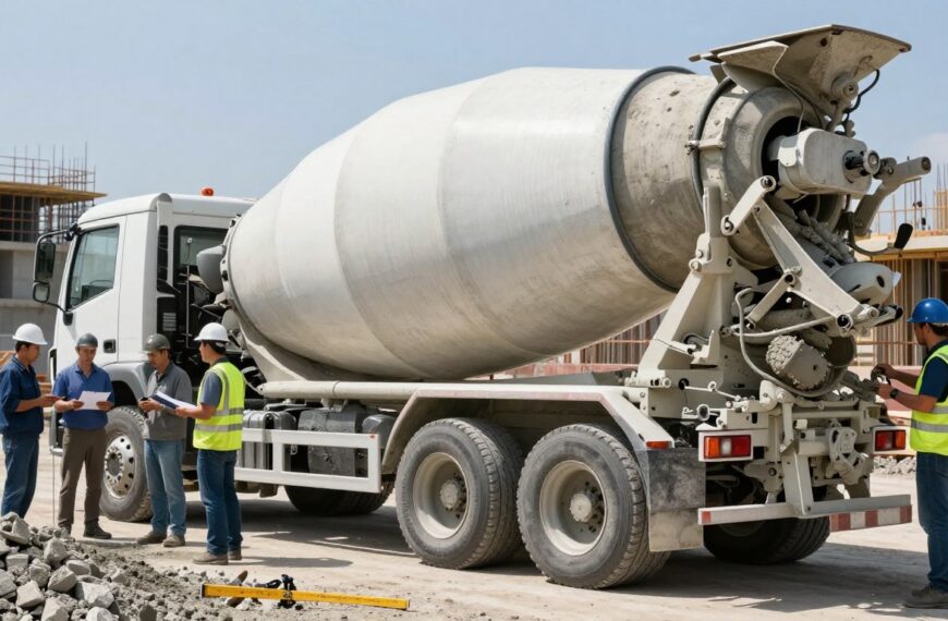 Gruszka betonu – ile m³ mieści samochód i jak zamówić odpowiednią ilość mieszanki?