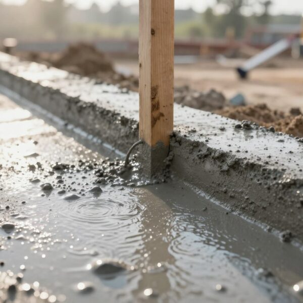 Ile schnie beton w ziemi – kiedy można obciążyć fundament lub osadzony słupek?