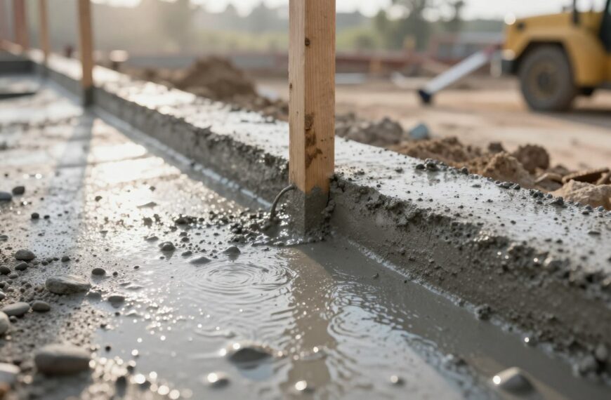 Ile schnie beton w ziemi – kiedy można obciążyć fundament lub osadzony słupek?