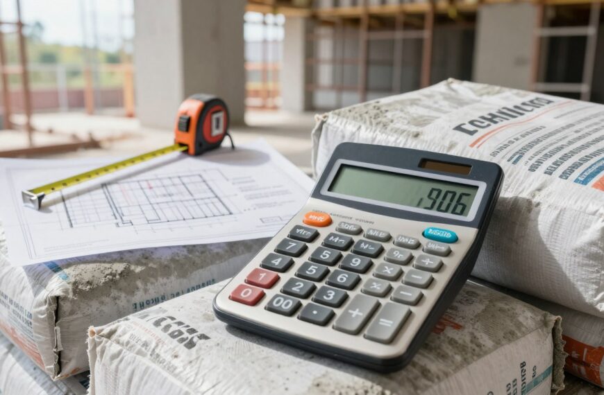 Ile worków gotowego betonu na m³ – kalkulator