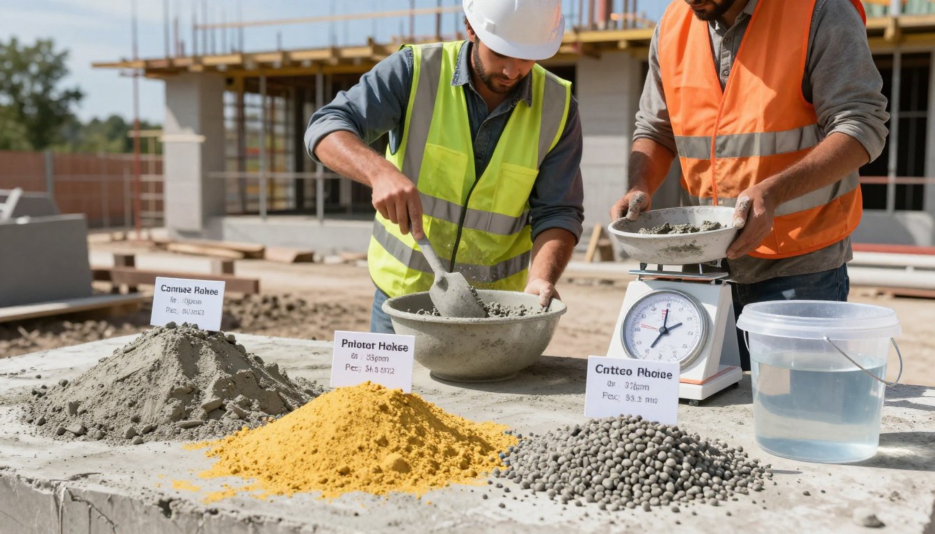 Jakie proporcje na beton